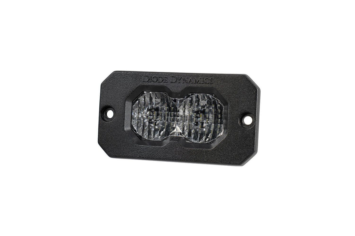 Stage Series C2 2" Sae/Dot Jaune Pod Led encastré (paire)