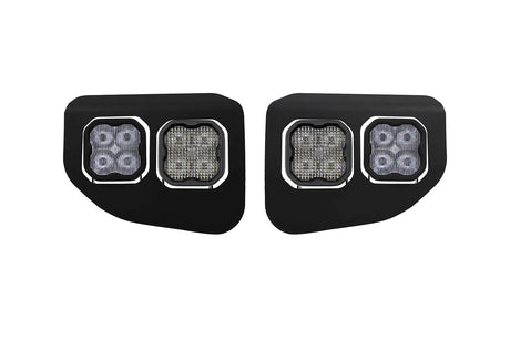 Kit de poche de brouillard de la série Stage pour Ford Super Duty 2020-2022 