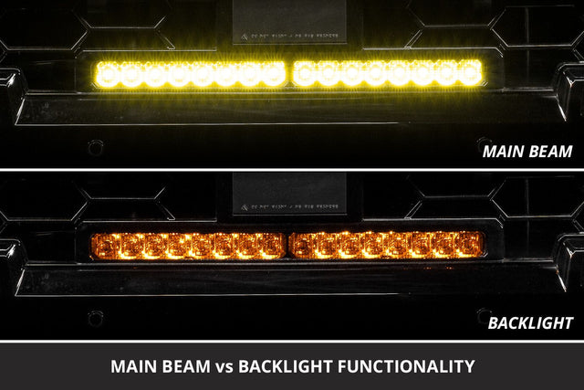 Kit de barre lumineuse LED Stage Series SAE/DOT pour Toyota 4Runner 2014-2024
