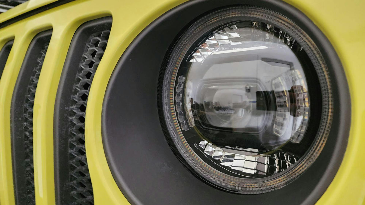 Phares LED Elite pour Jeep JL/JT Wrangler 2018-2023