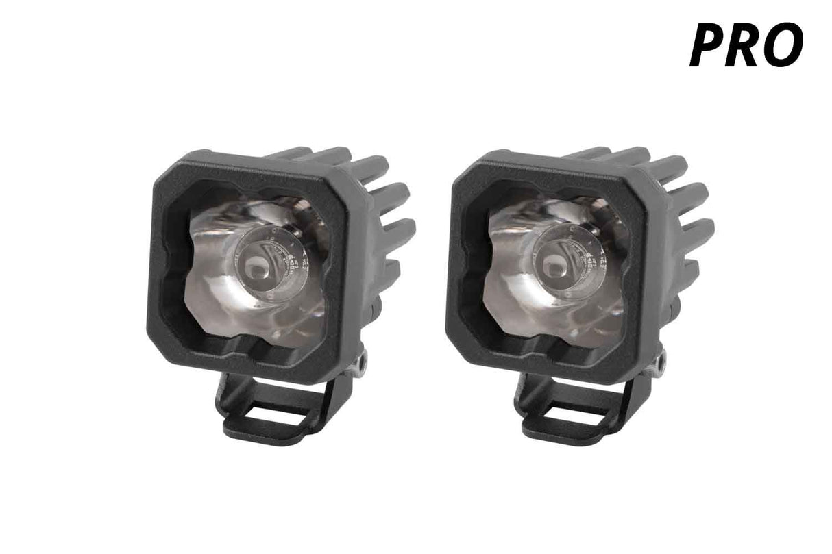 Stage Series C1 1" Sae/Dot Blanc Standard Led Pod (Paire) 