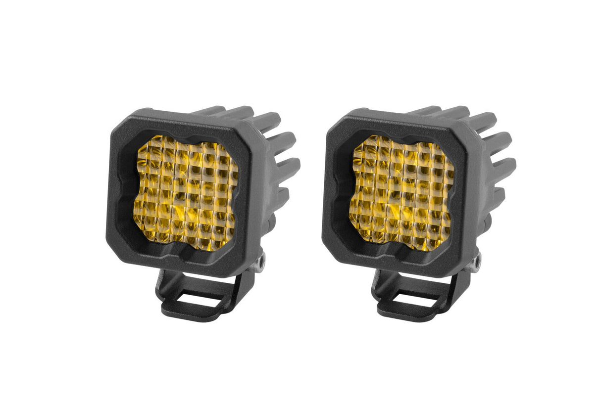 Stage Series C1 1" Sae/Dot Jaune Module Led Encastré (Paire) 