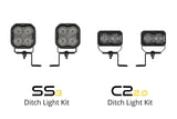 Stage Series Backlit Ditch Light Kit for 2021-2026 Ford F-150