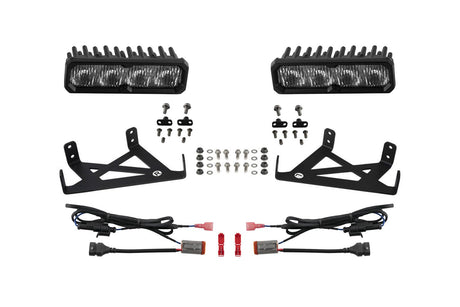 SS6 LED Fog Light Kit for 2020-2022 Ford Super Duty (w/ LED Fog Lights)
