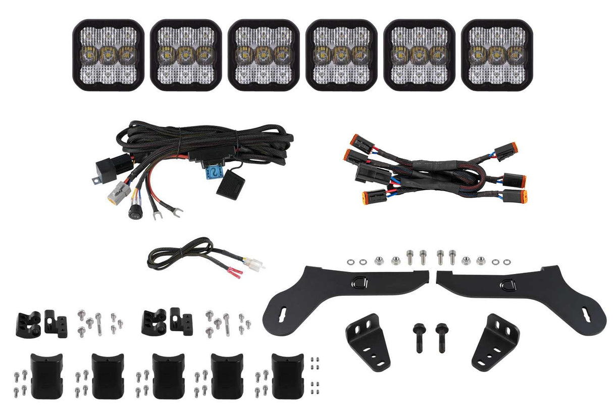 Kit de barre lumineuse CrossLink de calandre SS5 pour Ford F-150 2021-2023