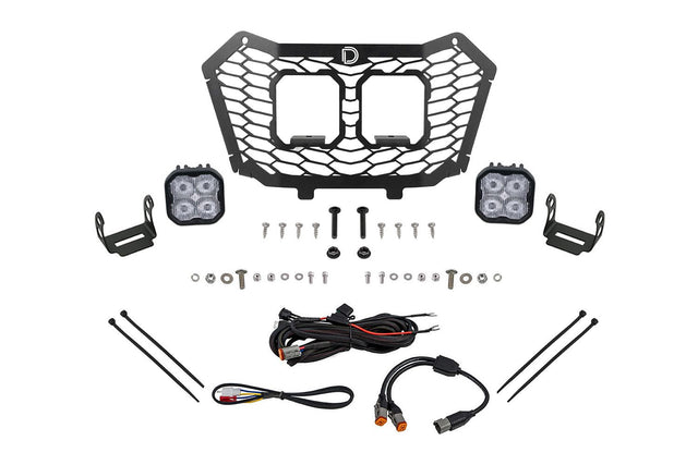 Ensemble de calandre à DEL Stage Series pour Honda Talon 2022-2024
