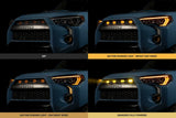 Calandre à LED XBG pour Dodge Ram 1500 Classic (19-24) (noire)