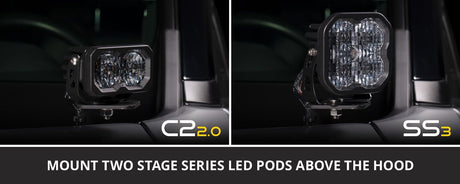 Stage Series Backlit Ditch Light Kit for 2025-2026 Toyota 4Runner