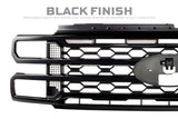 Calandre LED DRL XBG pour Dodge Ram HD (13-18) (noire)