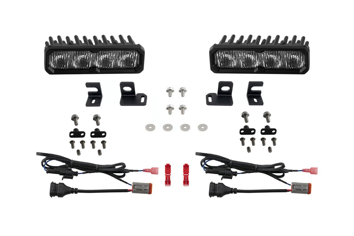 Kit de barre lumineuse LED Stage Series SAE/DOT pour Toyota 4Runner 2014-2024