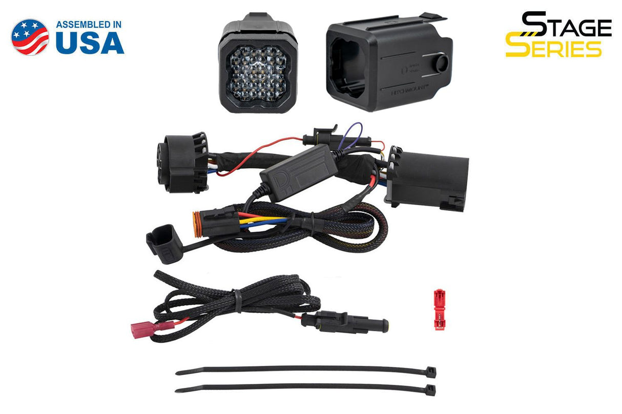 Kit de feux de recul à LED pour montage sur attelage pour Toyota 4Runner 2010-2024