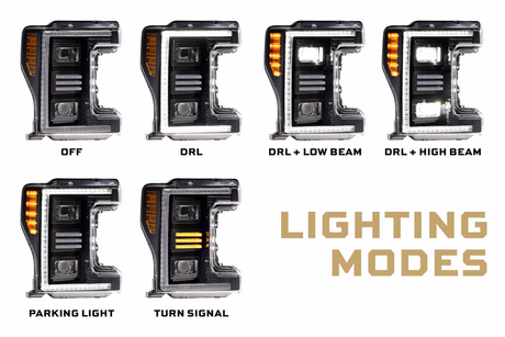 Ford Super Duty (17-19) XB Hybrid Led Headlights
