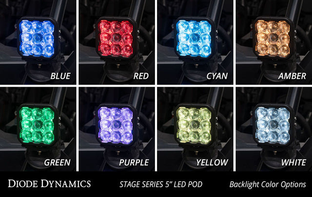 Stage Series A-Pillar Pod Kit for 2017-2025 Can-Am Maverick X3