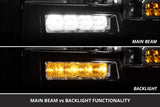 Kit de barre lumineuse LED Stage Series SAE/DOT pour Toyota 4Runner 2014-2024