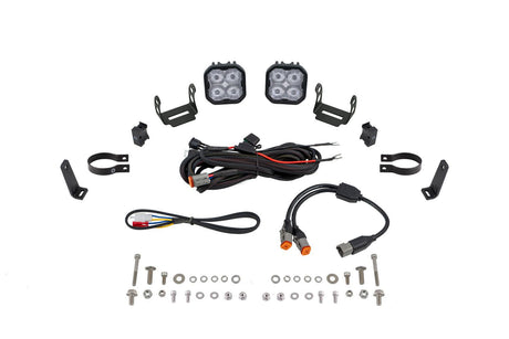 SS3 Universal Roll Bar Bumper Light Kit
