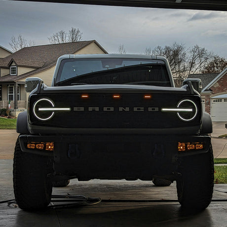 Stage Series Fog Pocket Kit for 2021-2025 Ford Bronco (w/ Steel Bumper)