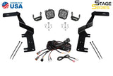 Stage Series Backlit Ditch Light Kit for 2017-2022 Ford Super Duty