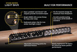 Barre lumineuse blanche Stage Series 42"