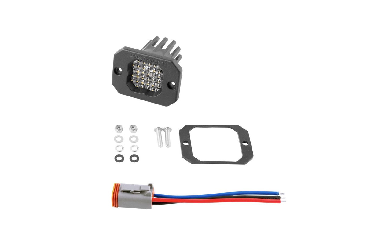 Stage Series C1 1" Sae/Dot Jaune Module Led Encastré (Paire) 