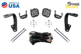 Stage Series Backlit Ditch Light Kit for 2010-2024 Toyota 4Runner