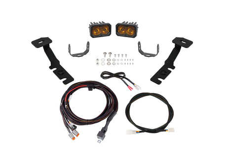 Kit d'éclairage de fossé à LED de la série Stage pour Toyota Tacoma 2016-2023