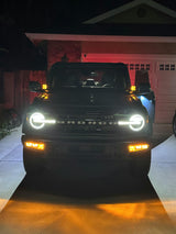 Ensemble de phares de fossé SS3 Backlit Stage Series pour Ford Bronco 2021-2025