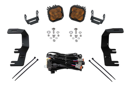 Stage Series Backlit Ditch Light Kit for 2014-2019 Chevrolet Silverado 1500