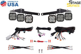 Kit d'éclairage de fossé à LED de la série Stage pour Subaru Wrx/Sti 2015-2021 