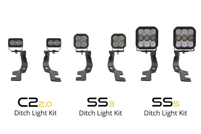 Stage Series Backlit Ditch Light Kit for 2019-2024 Ram 1500