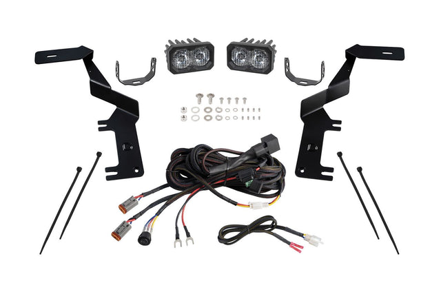 Stage Series Backlit Ditch Light Kit for 2017-2022 Ford Super Duty