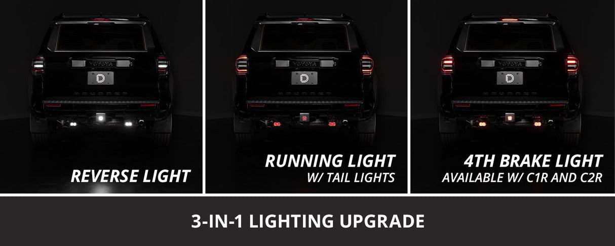 Kit d'éclairage de fossé à LED de la série Stage pour Toyota Tacoma 2016-2023
