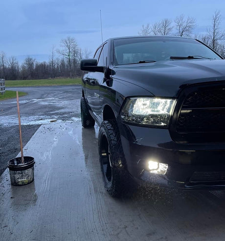 SS3 SAE/DOT Ram Horizontal Fog Light Kit