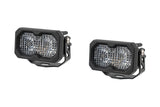 C2 2.0 SAE/DOT White Pro Standard LED Pod (pair)