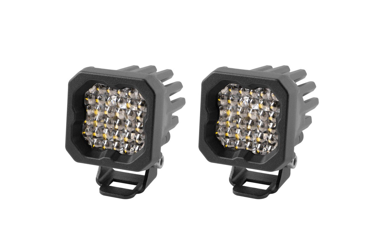 Stage Series C1 1" Sae/Dot Blanc Standard Led Pod (Paire) 