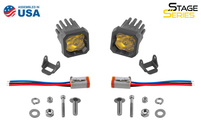 SSC1 Yellow Sport Standard LED Pod (pair)