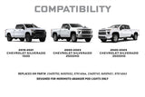 Chevrolet Silverado (14-15) : phares antibrouillard à DEL Morimoto 4banger