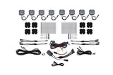 Stage Series RGBW LED Rock Light Kit (8-pack)