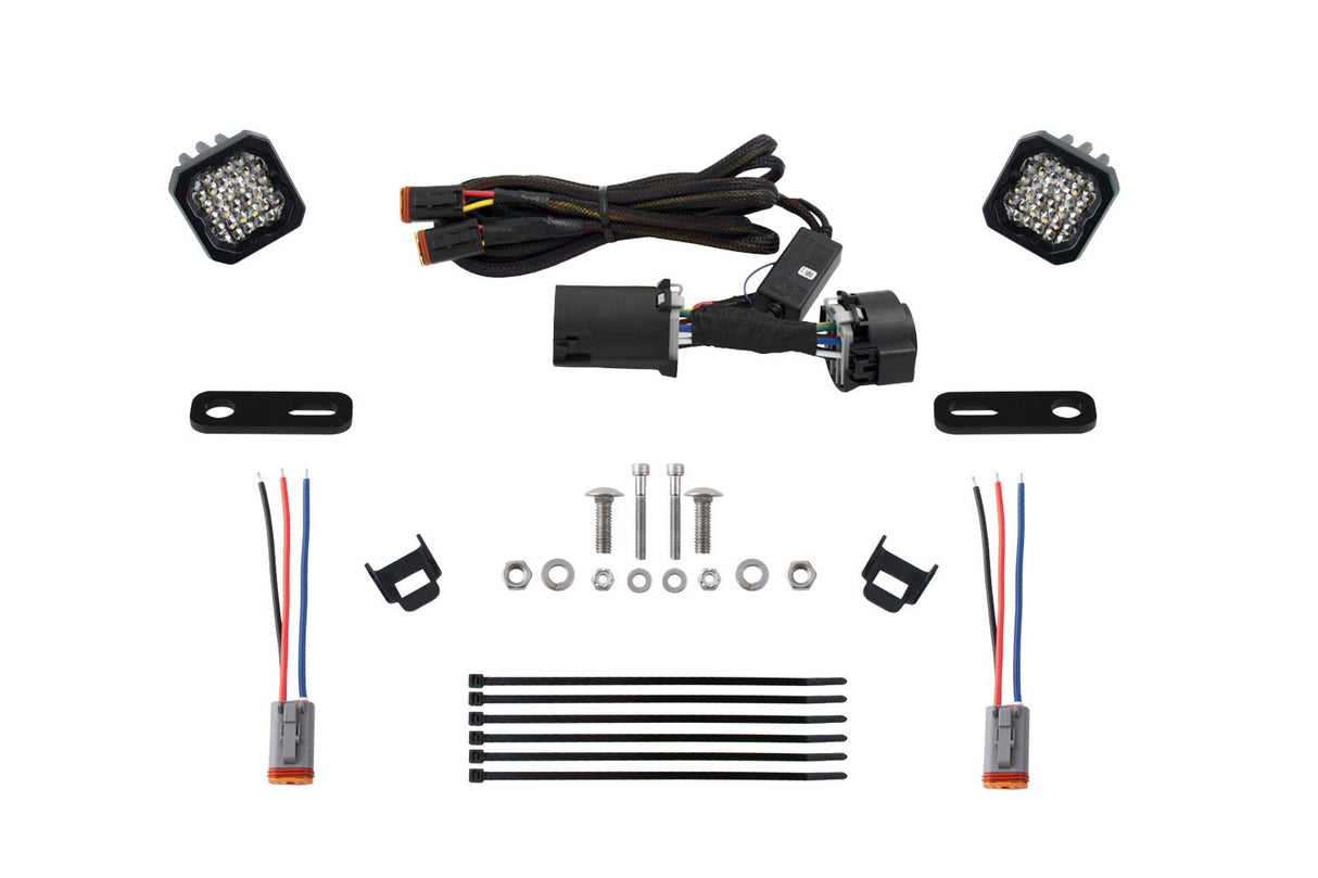 Kit d'éclairage de fossé à LED de la série Stage pour Toyota Tacoma 2016-2023