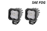 Stage Series C1 1" Sae/Dot Blanc Standard Led Pod (Paire) 