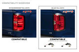 XB LED Harness: 14-18 Silverado / Sierra OE LED tail adapters
