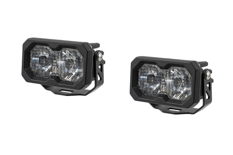 C2 2.0 SAE/DOT White Pro Standard LED Pod (pair)