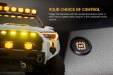 Calandre à LED XBG pour Dodge Ram 1500 Classic (19-24) (noire)