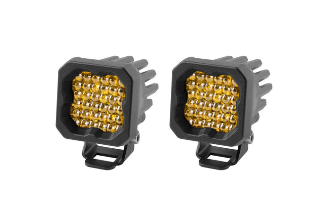 SSC1 Yellow Sport Standard LED Pod (pair)