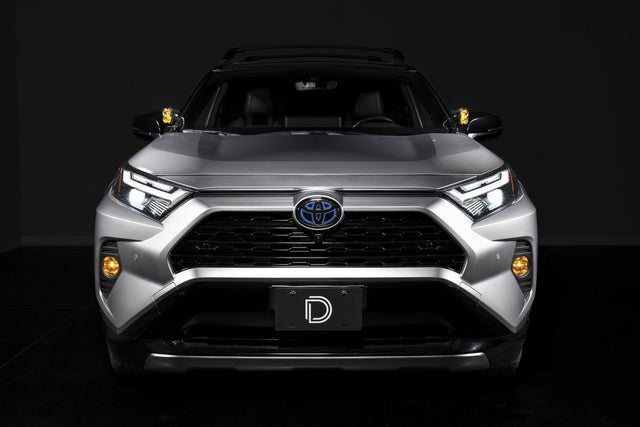 Stage Series Backlit Ditch Light Kit for 2019-2025 Toyota RAV4