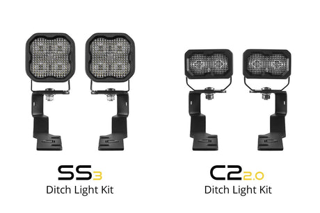 Kit d'éclairage de fossé à LED de la série Stage pour Toyota Tacoma 2016-2023