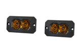 Stage Series C2 2" Sae/Dot Jaune Pod Led encastré (paire)
