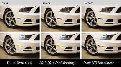 LED Sidemarkers for 2010-2014 Ford Mustang (set)