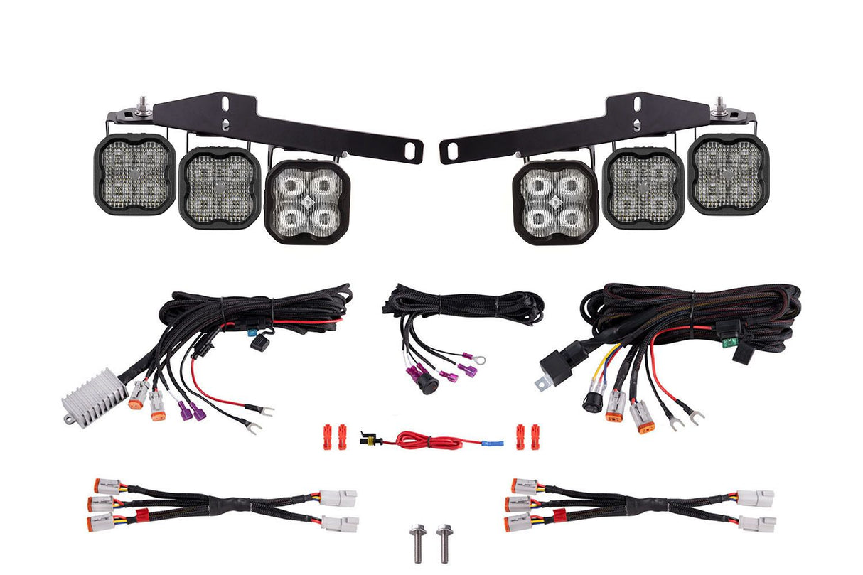 Kit d'éclairage de fossé à LED de la série Stage pour Subaru Wrx/Sti 2015-2021 