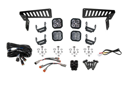 2020-2025 Jeep Gladiator Cowl Mount LED Brackets