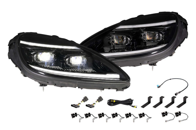 Phares à LED hybrides XB Evo pour Chevrolet Corvette (05-13)